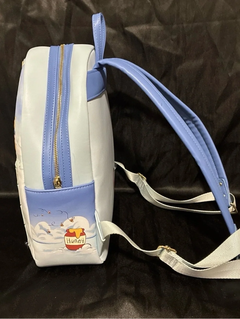 Loungefly Light Blue Winnie the Pooh Advent Calendar Mini Backpack